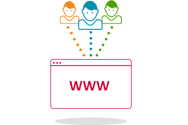 Working everywhere. Just by using the web browser.