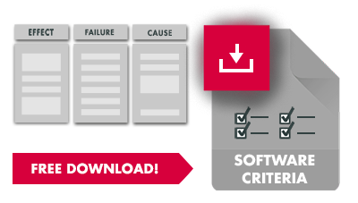 FMEA Software Criteria - Free Download